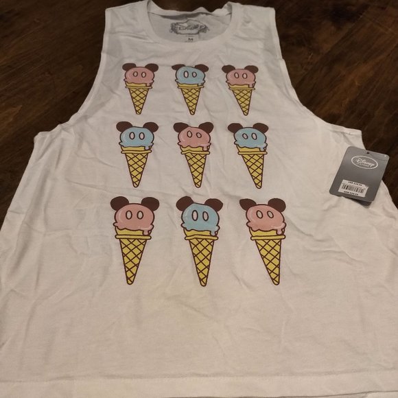 Disney Parks Ice Cream Minnie Tank
